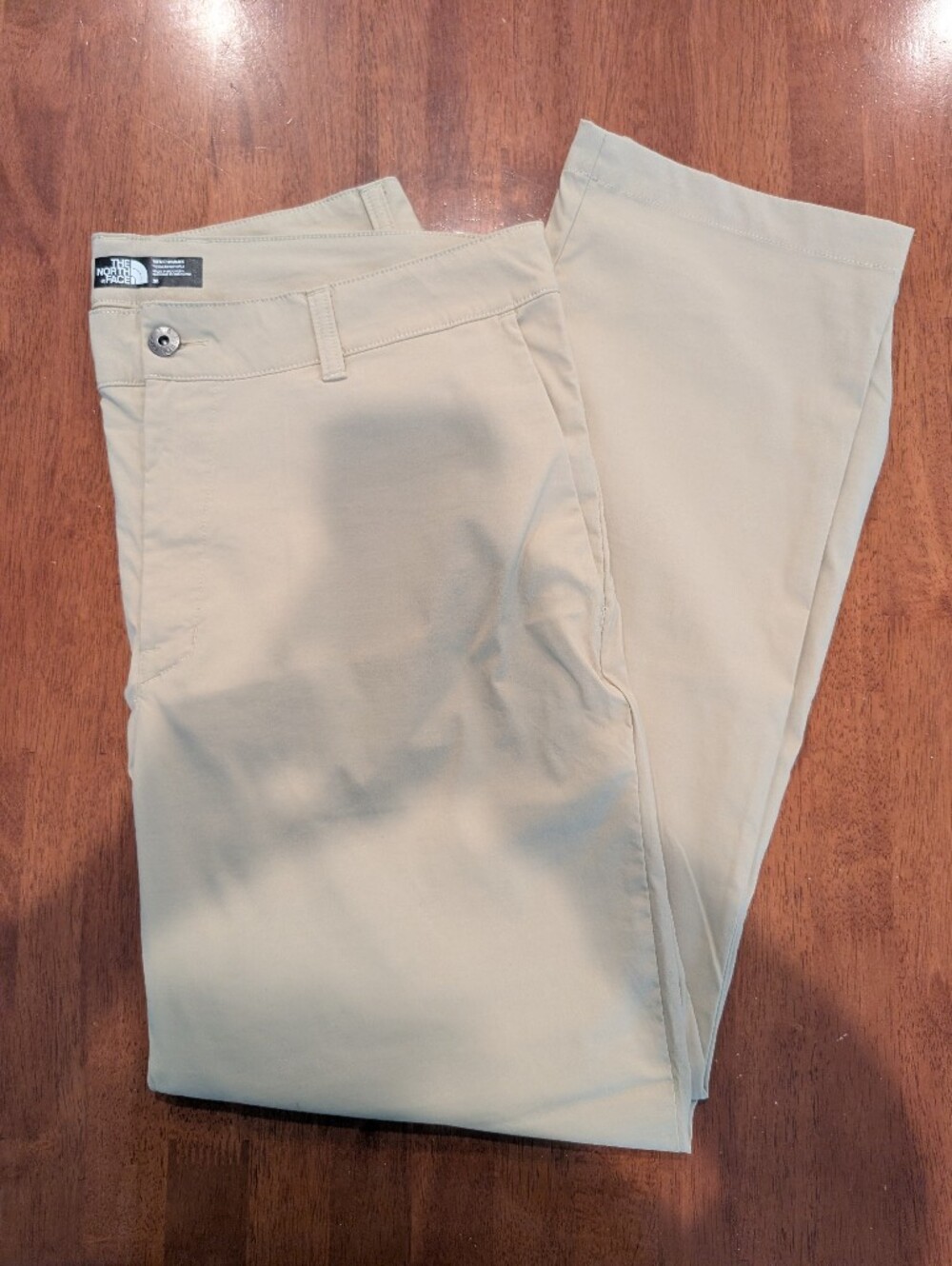 The North Face Men's Khaki Pants Size 36 Tan Trail Climbing Work Hiking EUC
